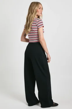 Pantalon Large Petite Boohoo Basics