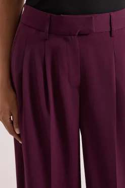 Pantalon Large à Plis