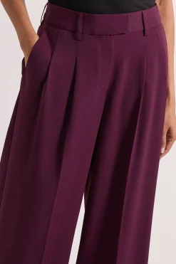 Pantalon Large à Plis