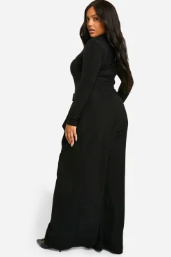 boohoo Pantalon Large À Plis Décontracté<Femme Pantalons