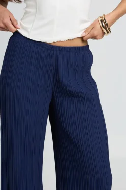 Pantalon Large Plissé