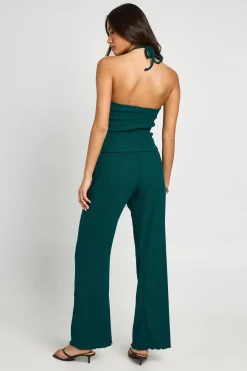 Pantalon Large Plissé