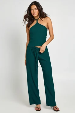 Pantalon Large Plissé