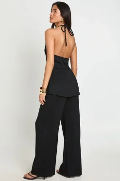 Pantalon Large Plissé