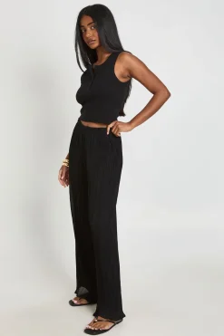 boohoo Pantalon Large Plissé<Femme Pantalons