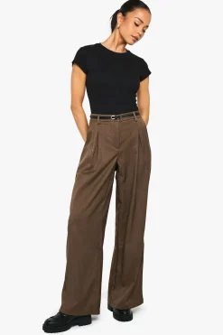 Pantalon large plissé sur mesure