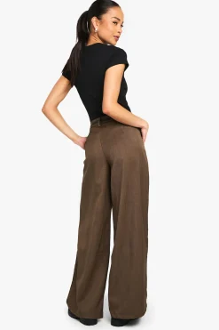 Pantalon large plissé sur mesure