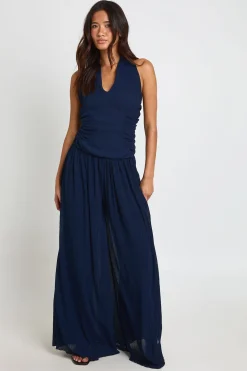 boohoo Pantalon Large Plissé Texturé<Femme Pantalons