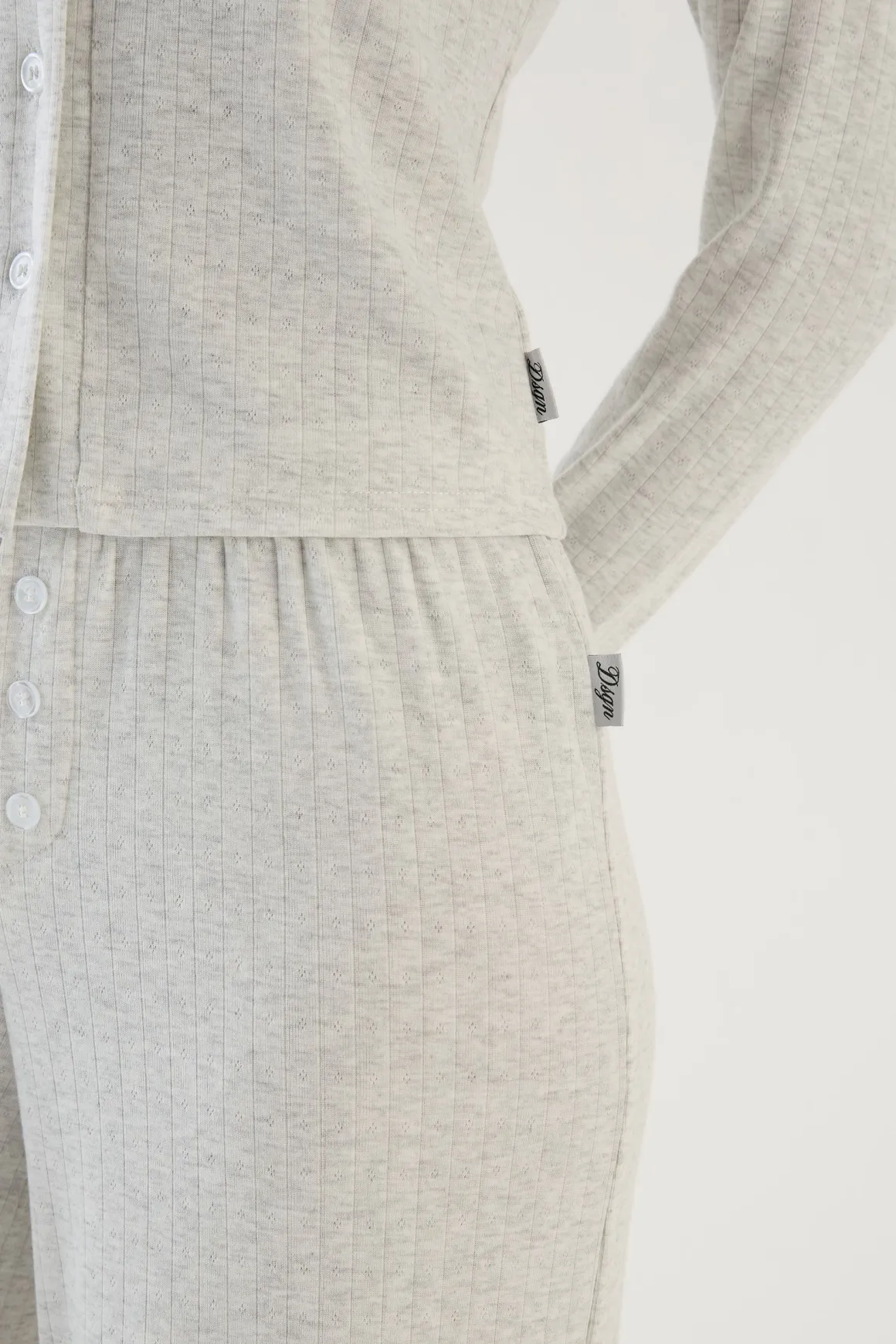 Pantalon Large Pointelle Dsgn Studio