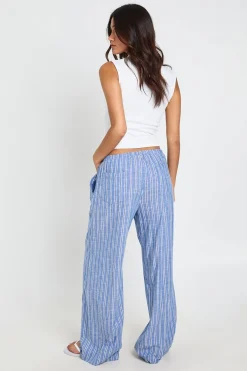 boohoo Pantalon Large À Rayures<Femme Pantalons