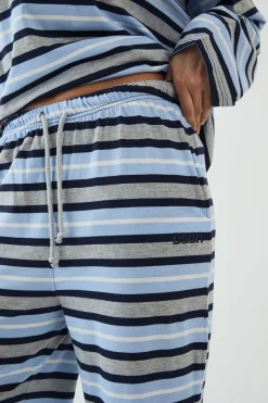 DSGN Studio Pantalon Large à Rayures<Femme Pantalons|Dsgn Studio