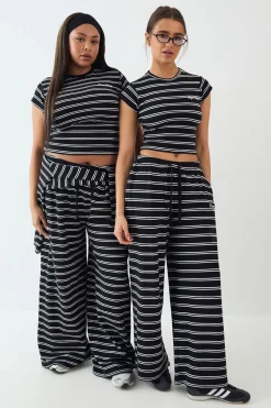 Pantalon Large à Rayures DSGN Studio