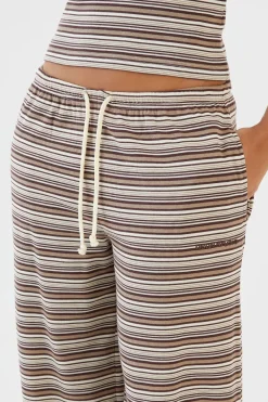 DSGN Studio Pantalon Large À Rayures<Femme Pantalons|Dsgn Studio