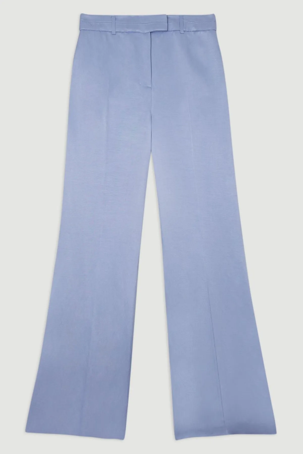 KarenMillen Pantalon large sur mesure en viscose-lin premium<Femme Pantalons|Ensembles