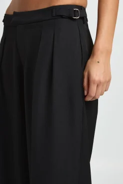 boohoo Pantalon Large Taille Ajustable Coupe Tailleur<Femme Pantalons