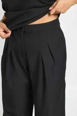 boohoo Pantalon Large Taille Haute Grande Taille<Femme Pantalons