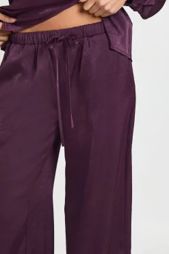 boohoo Pantalon Large à Taille Élastique<Femme Pantalons
