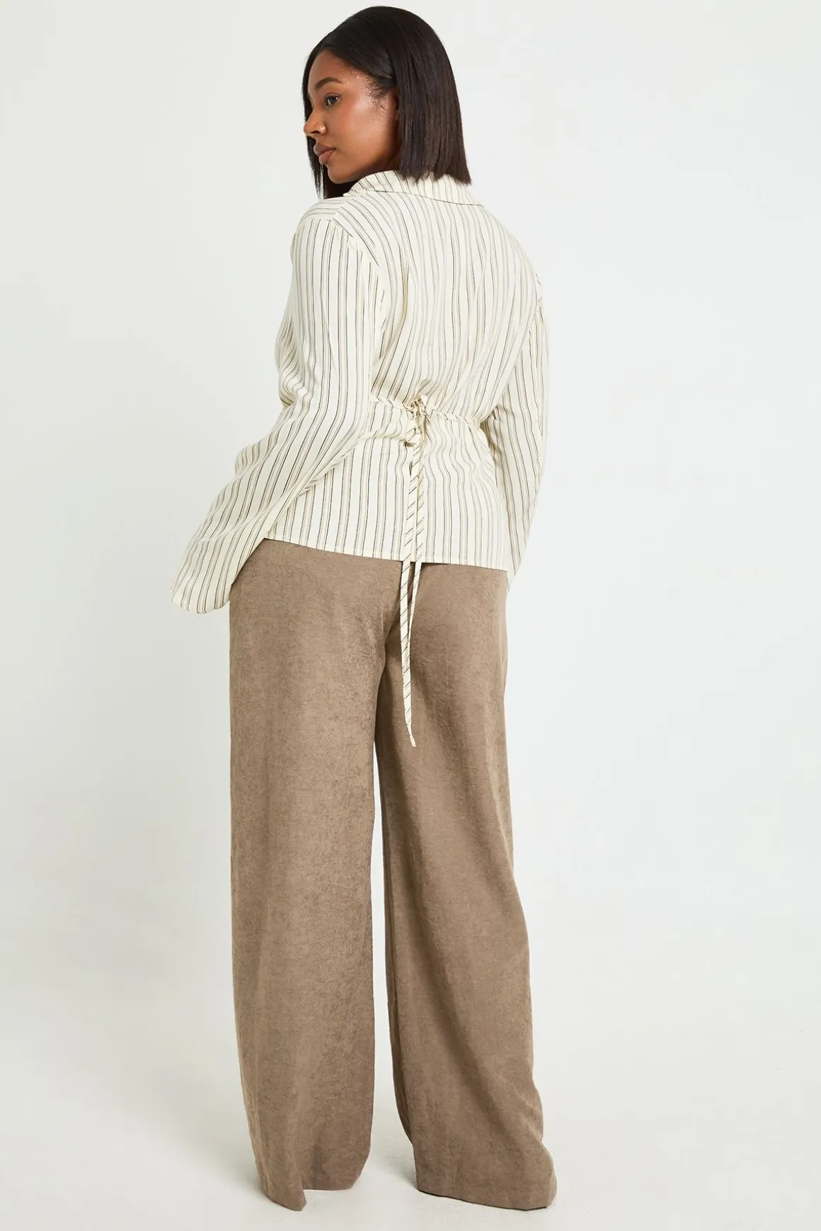 Pantalon Large Taille Plus
