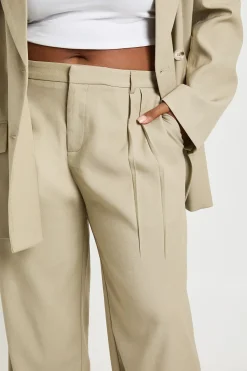 boohoo Pantalon Large Taille Plus Ajusté<Femme Pantalons|Tailleurs