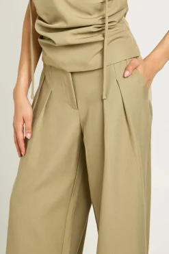 Pantalon Large Tailleur