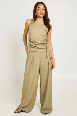 Pantalon Large Tailleur
