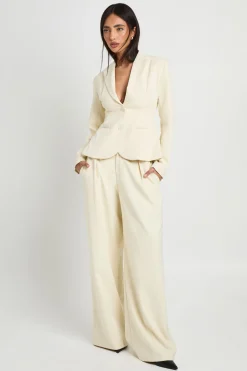 boohoo Pantalon Large Tailleur<Femme Pantalons