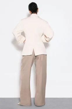 Pantalon Large Tailleur Basique Boohoo