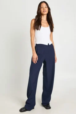 boohoo Pantalon Large Tailleur Basiques Tall<Femme Pantalons