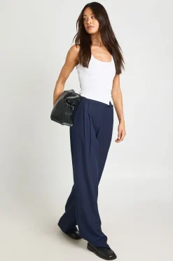 boohoo Pantalon Large Tailleur Basiques Tall<Femme Pantalons