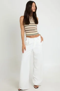 Pantalon Large Tailleur Coupe Tall