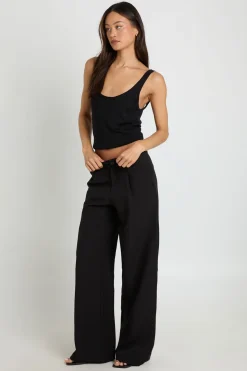 Pantalon Large Tailleur Coupe Tall