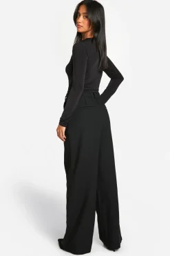 Pantalon Large Tailleur Essentiel Petite
