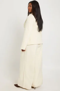 boohoo Pantalon Large Tailleur Grande Taille<Femme Pantalons|Tailleurs
