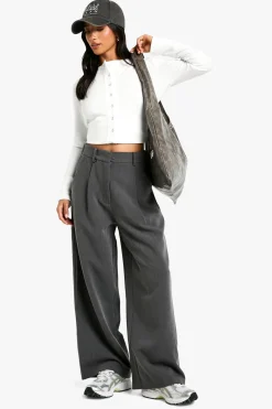 Pantalon Large Tailleur Petite Taille