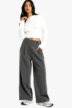 Pantalon Large Tailleur Petite Taille