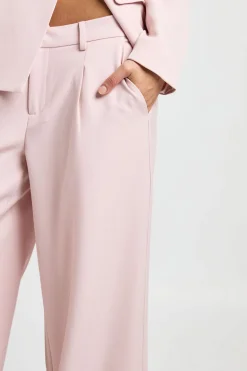 boohoo Pantalon Large Tailleur À Pinces<Femme Pantalons|Looks De Rentrée