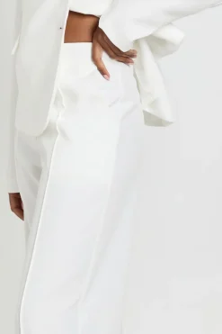 boohoo Pantalon Large Tailleur À Plis Devant<Femme Pantalons|Tailleurs