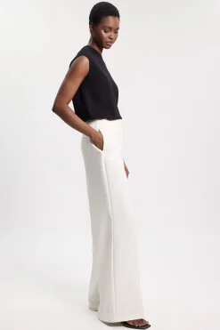 Pantalon Large Tailleur Poli