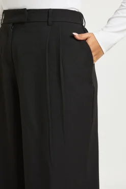 Pantalon Large Taillé Plus Boohoo Basics