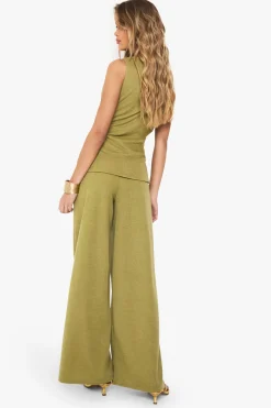 boohoo Pantalon Large Texturé<Femme Pantalons