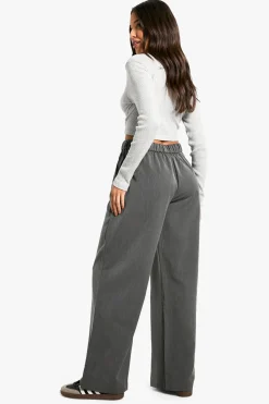 Pantalon Large Tissé À Cordon De Serrage