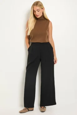 Pantalon Large Tissé Petite