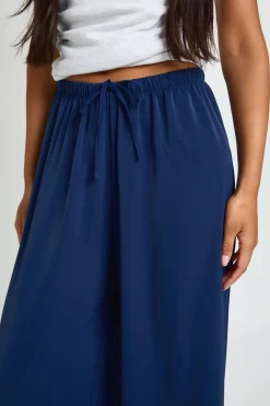 boohoo Pantalon Large Tissé Taille Haute<Femme Pantalons