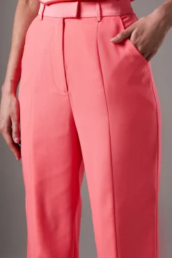 Pantalon Lisa Tan à Fente Frontale