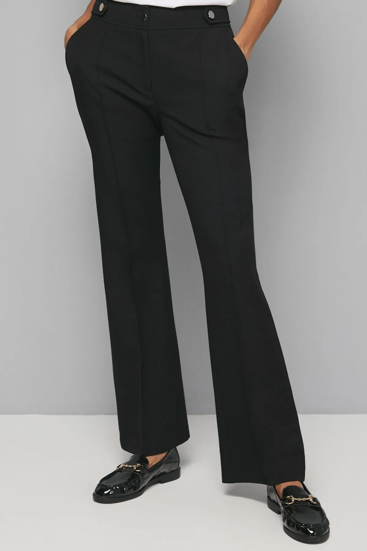 Wallis Pantalon Élégant à Coupe Évasée<Femme Pantalons
