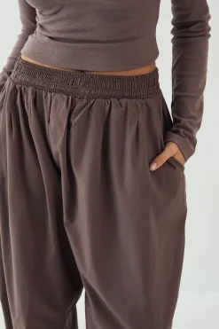 Pantalon Oversize Dsgn Studio Taille Élastiquée Jambe Ballon