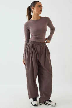 Pantalon Oversize Dsgn Studio Taille Élastiquée Jambe Ballon