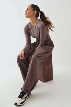 Pantalon Oversize Dsgn Studio Taille Élastiquée Jambe Ballon