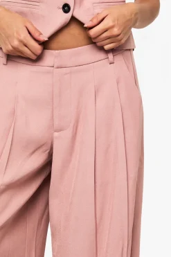 boohoo Pantalon Palazzo à jambe large sur mesure<Femme Pantalons