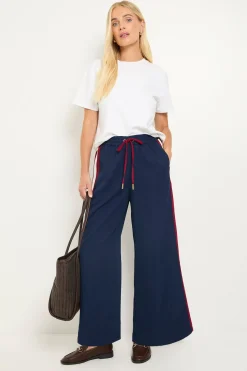 Wallis Pantalon Petite À Cordon Avec Bandes Latérales<Femme Pantalons